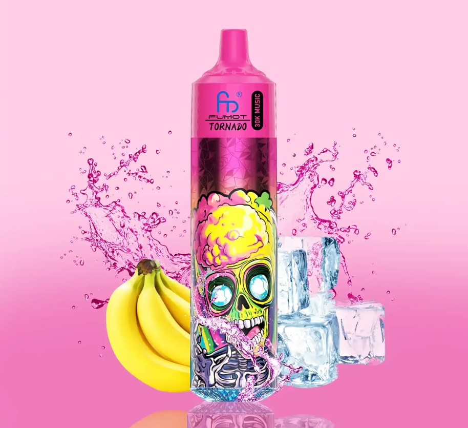 Fumot RandM Tornado Music 30000 Puffs Vape - Hielo de Pl&aacute;tano: La Revoluci&oacute;n Sensorial que est&aacute; Definiendo el Vapeo en 2025